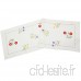 Quinnyshop Fleurs Printemps Broderie Nappe Chemin de table env. 40 x 110 cm Polyester  Blanc - B079ZBWJW8